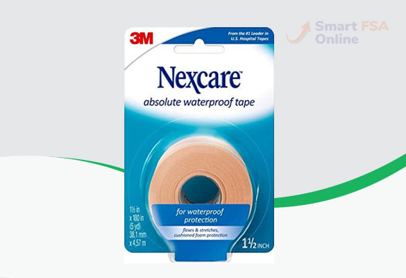 Nexcare Absolute Waterproof Tape, 1.5 X5YD 732