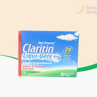 Claritin 24-Hour Non-Drowsy Allergy Relief Liqui-Gels, 30 ct.