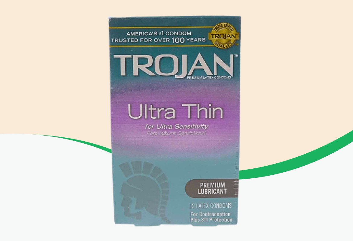 Trojan Ultra Thin Latex Condoms,