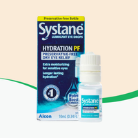 Systane Hydration Multi-Dose Preservative Free Eye Drops, 10 mL