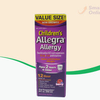 Allegra Children's 12HR, Berry Flavor, 8 oz.