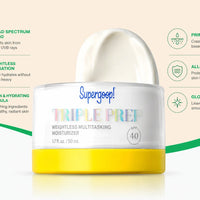 Supergoop! Triple Prep Weightless Daily Moisturizer – SPF 40
