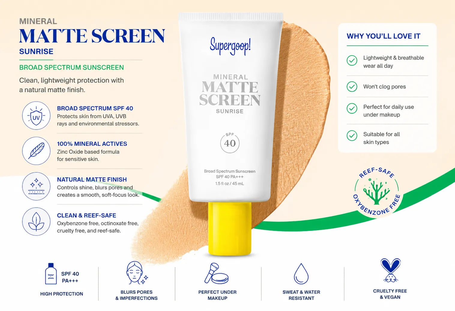 Supergoop! Mattescreen – SPF 40