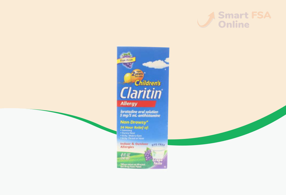 Claritin Children's Allergy Grape Syrup, 8 oz.