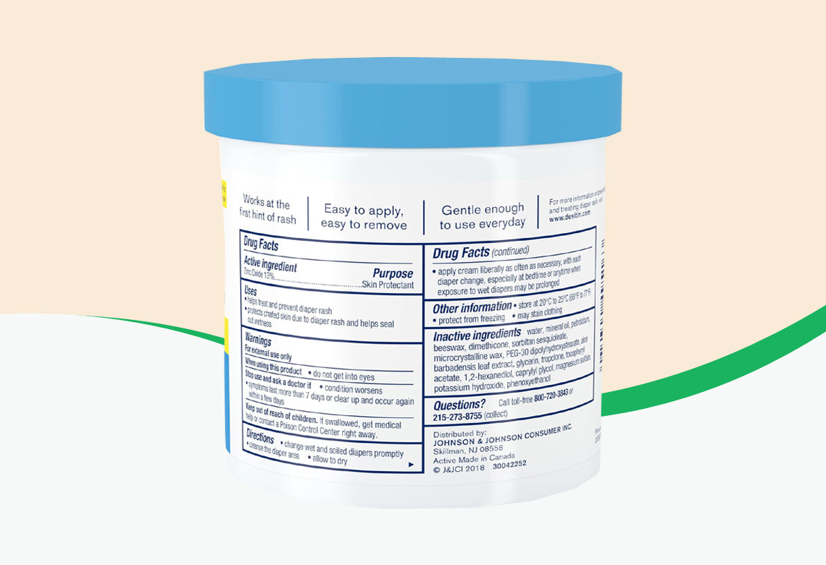 Desitin Daily Defense Zinc Oxide Diaper Rash Cream Jar, 16 oz.