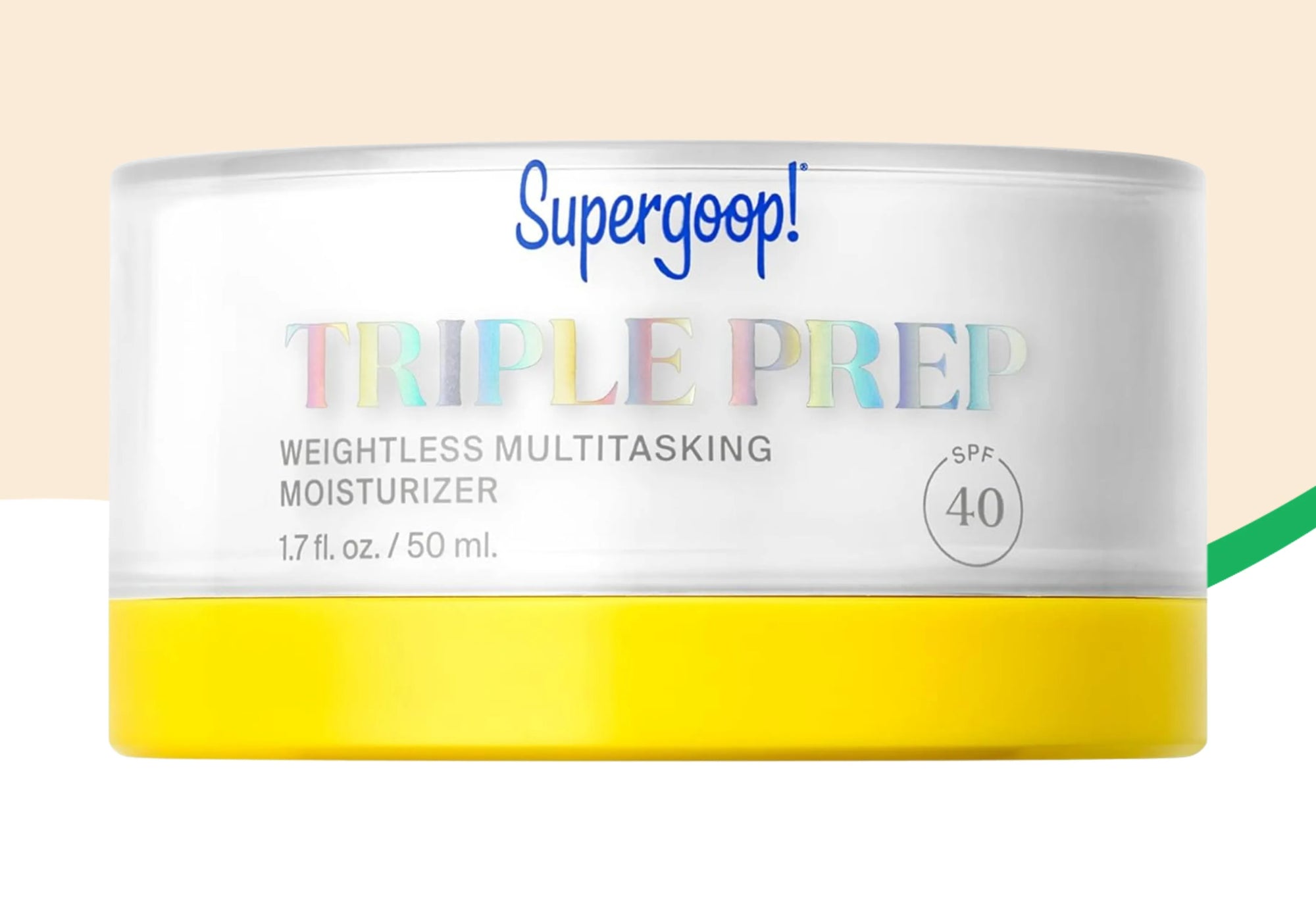 Supergoop! Triple Prep Weightless Daily Moisturizer – SPF 40