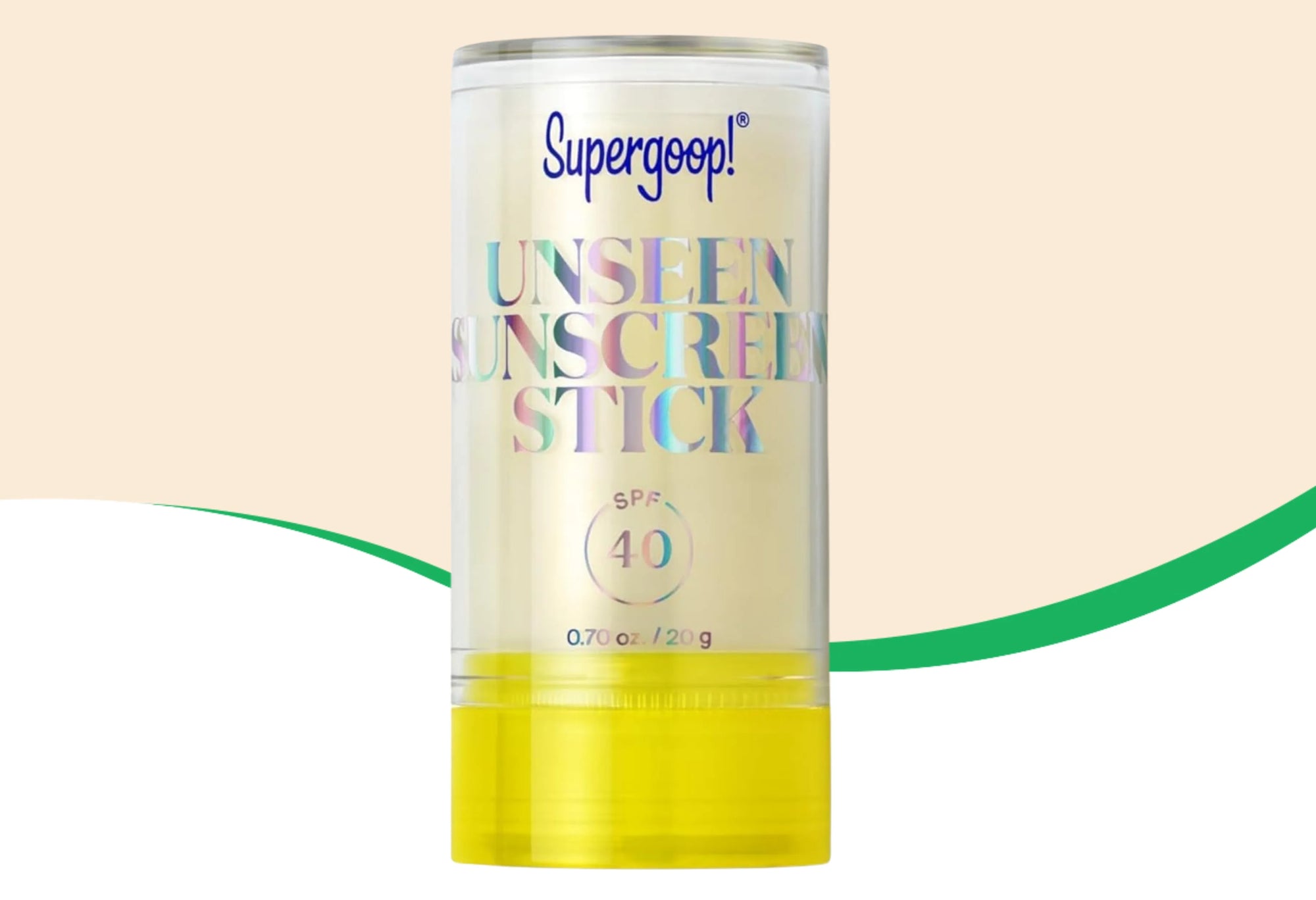 Supergoop! Unseen Sunscreen Stick, SPF 40, 0.70 oz.