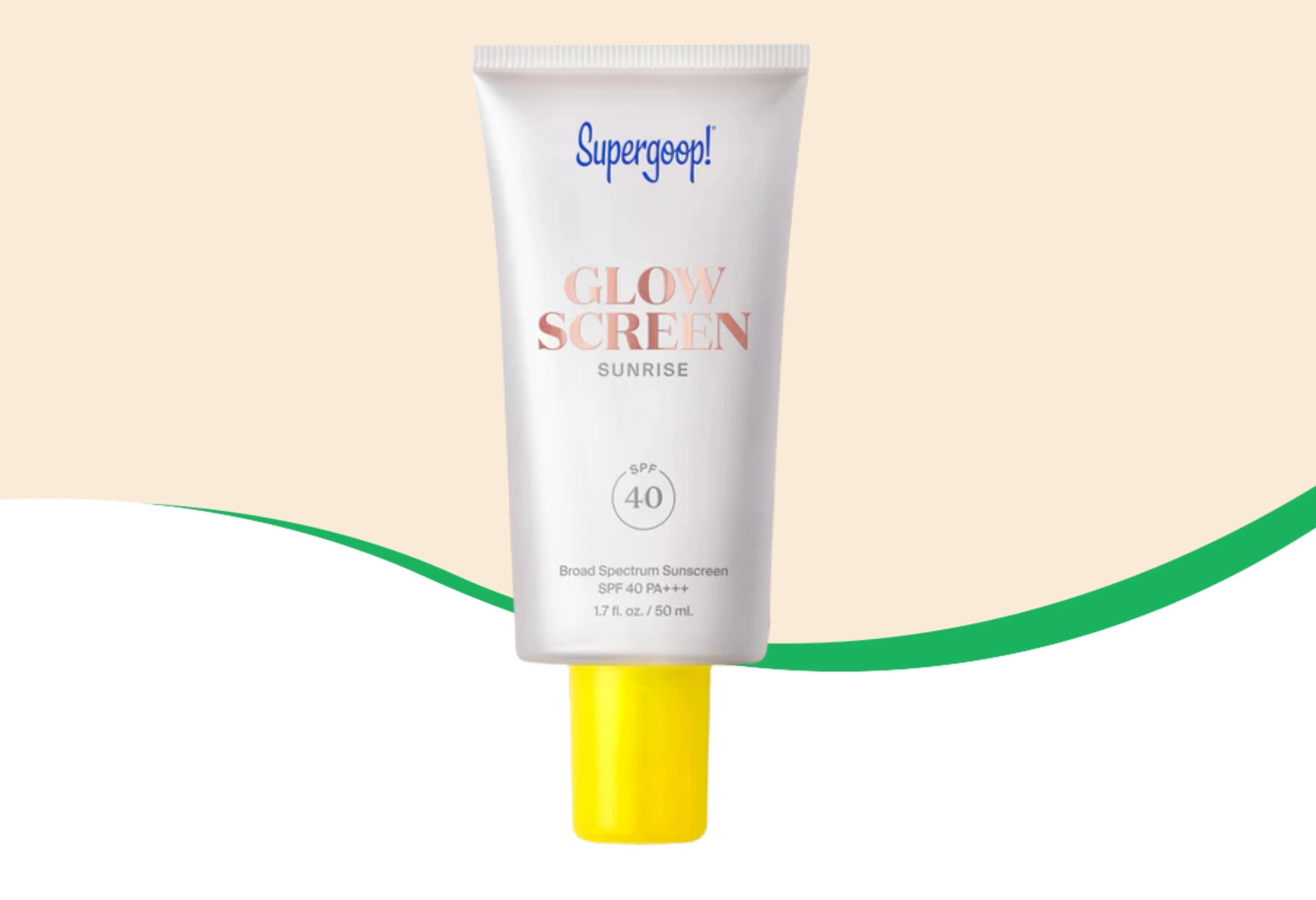 Supergoop! Glowscreen SPF 40, Sunrise, 1.7 fl oz.