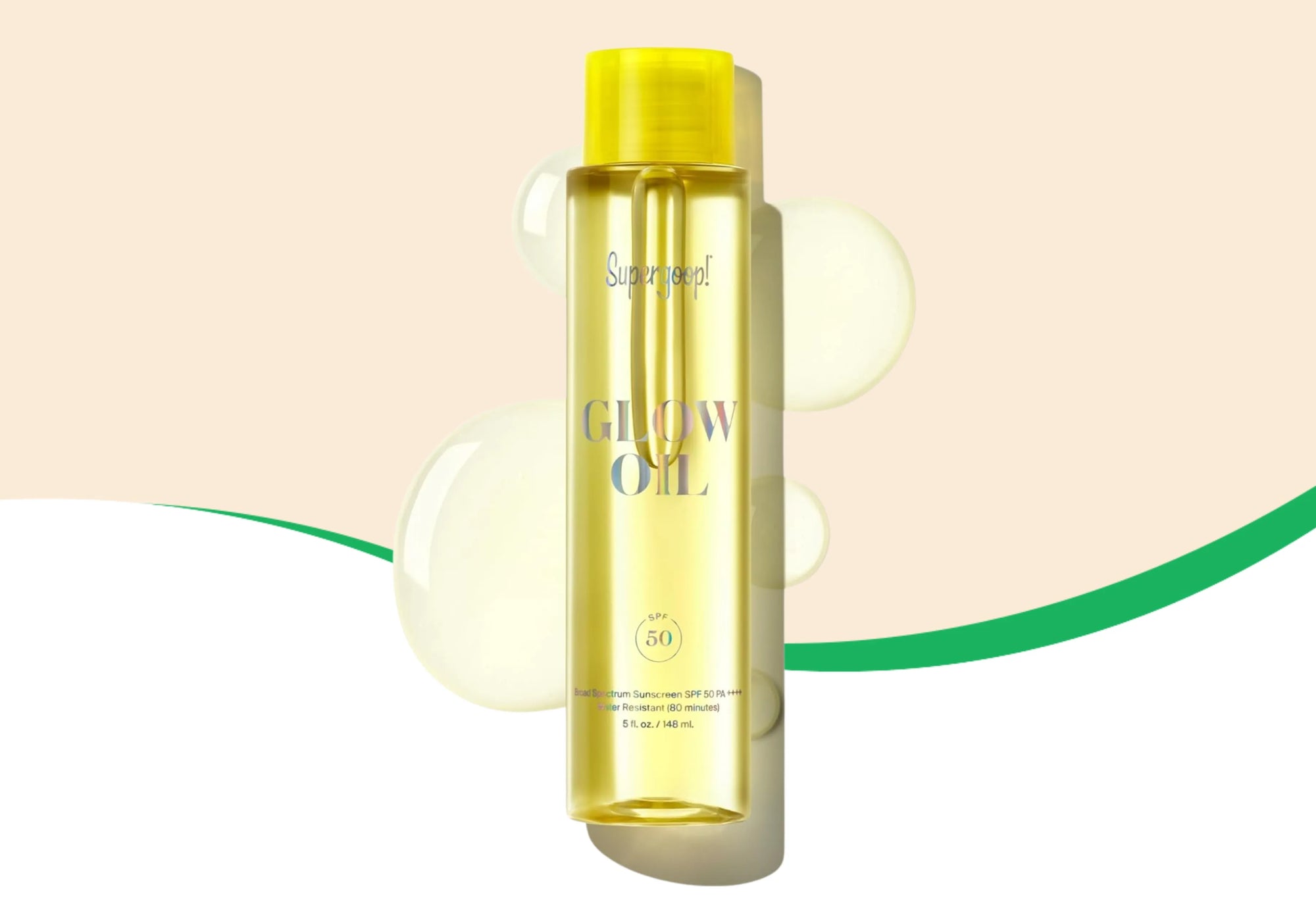 Supergoop! Glow Oil SPF 50, 5 oz.