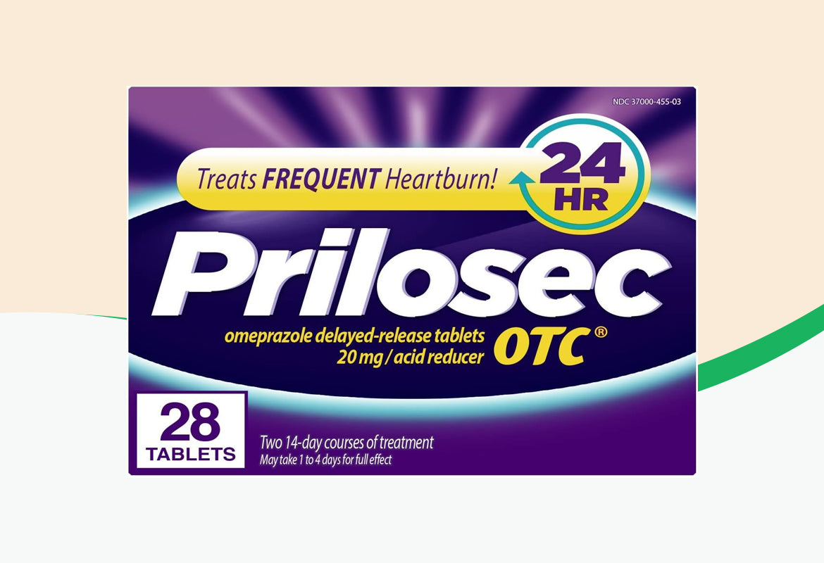 Prilosec OTC Heartburn Relief and Acid Reducer Tablets